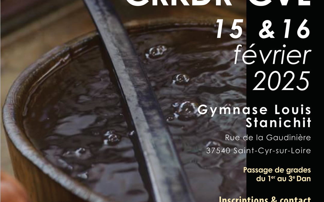 Stage Iaidō ZNKR et passage de grades – 15 & 16 février 2025