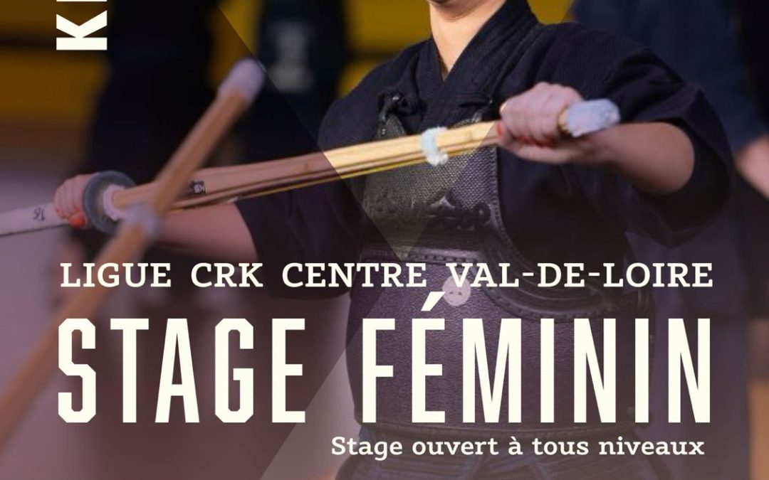 Stage Kendō féminin avec Stéphanie De Baker 6ème Dan le 26 février 2025