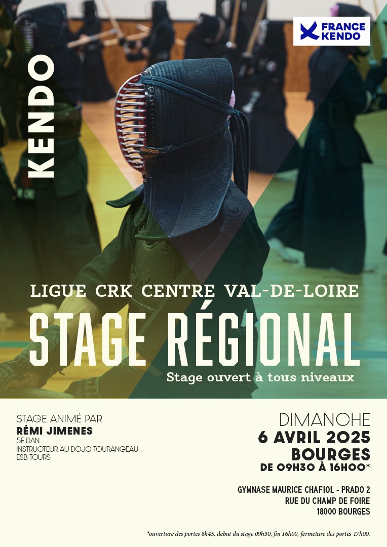 Stage régional Kendō – 06 avril